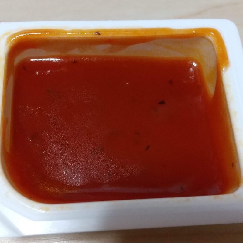 チキンマックナゲットピリ辛ガーリックトマトソース2